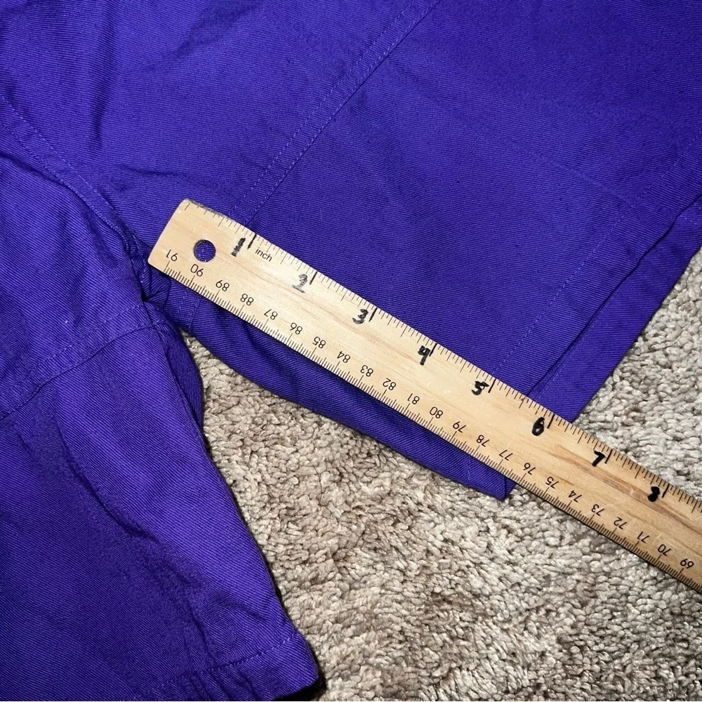 Vintage Priority Male Swim Trunks Cotton Purple Size XL